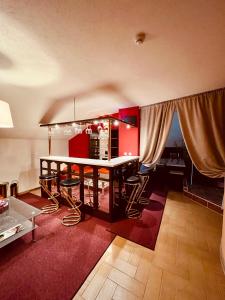 Posezení v ubytování Spa & Wellness Hotel Orchidea