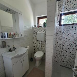 Vannituba majutusasutuses Che Private Rooms Banovci