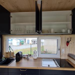 Kuchnia lub aneks kuchenny w obiekcie Tiny House