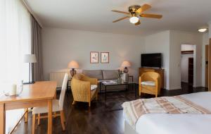 Precise Resort Rügen Apartments & SPLASH Erlebniswelt客房内的一张或多张床位