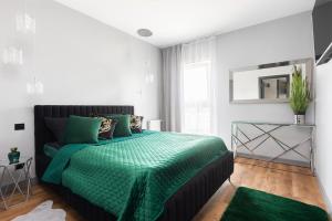 Posteľ alebo postele v izbe v ubytovaní Victoria Apartment