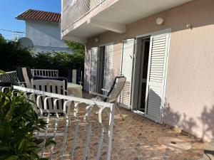 Balkón nebo terasa v ubytování Adria MN Apartment