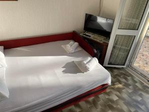 Postel nebo postele na pokoji v ubytování Adria MN Apartment