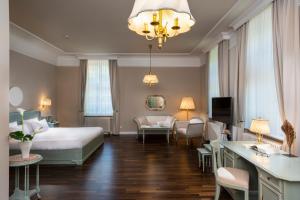Precise Resort Rügen Apartments & SPLASH Erlebniswelt客房内的一张或多张床位
