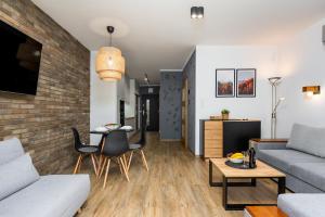 Posedenie v ubytovaní Czarna Perła- Apartament przy Solisku