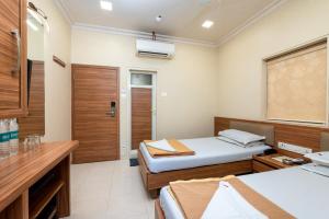 Postel nebo postele na pokoji v ubytování Hotel Balwas
