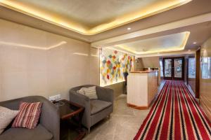 Posezení v ubytování Hotel Balwas