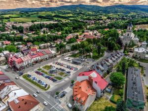 Pohľad z vtáčej perspektívy na ubytovanie Apartamenty Rymanów