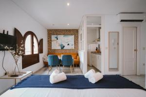 Fotografie z fotogalerie ubytování Complete studio with terrace - 1Bth- La Giralda v destinaci Seville