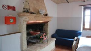 Posezení v ubytování Agriturismo Portoreschi