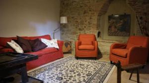 Posezení v ubytování Agriturismo Portoreschi