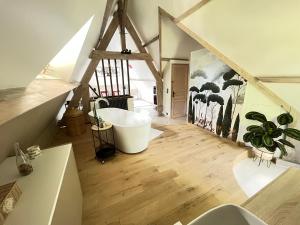 Koupelna v ubytování L'Orée de Giverny + 37 fotografií