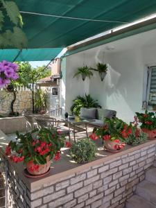 Zahrada ubytování Apartments Toni
