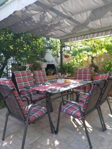 Patio nebo venkovní prostory v ubytování Apartments Toni