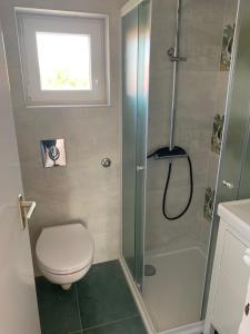 Kúpeľňa v ubytovaní TópART Apartman C