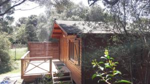Κήπος έξω από το chalets bois 150m de la plage