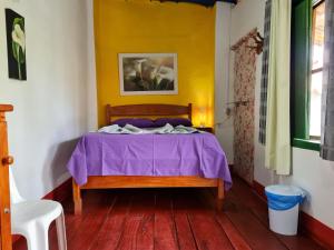 HI Hostel Chapada客房内的一张或多张床位
