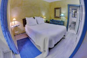 Tempat tidur dalam kamar di Casa da Belavista
