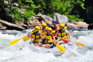 Hosté ubytování Stay In Ohiopyle - closest place to the GAP trail in Ohiopyle, PA, Hot Tub