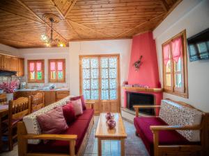Posedenie v ubytovaní Cherry House in Damouchari with a sea view - Delicious Houses