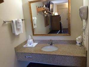 Koupelna v ubytování Americas Best Value Inn Near Downtown Nashville + 14 fotografií