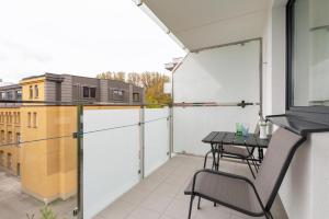 Balkón alebo terasa v ubytovaní Apartamenty Bliżej Morza Kasprowicza