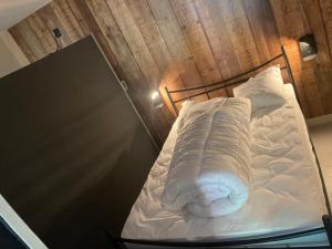 Posteľ alebo postele v izbe v ubytovaní Appartement en Rez de jardin