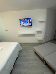 TV a/nebo společenská místnost v ubytování Loft Calypso