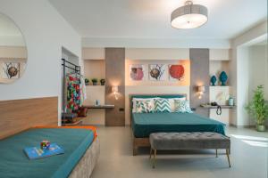 Posezení v ubytování Macramè Fazello Rooms + 37 fotografií
