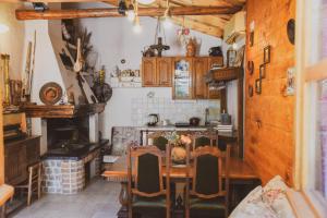 Posezení v ubytování Mobile Homes Bilice