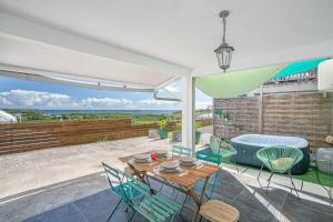 Balkon ili terasa u objektu Appartement B François