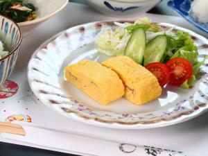 傳統日式旅館或附近的食物