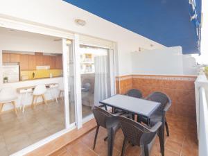 Kuchyňa alebo kuchynka v ubytovaní Cubo's Beach Apartment Torrox Costa