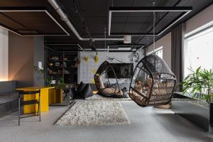 Posezení v ubytování Rocca House by Larsen