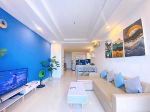 Khu vực ghế ngồi tại Tropical House Vung Tau- Melody Apartment