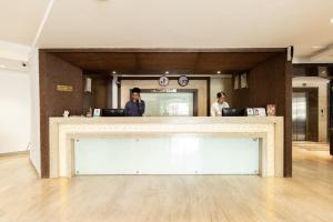 Lobby o reception area sa Mahabir Palace