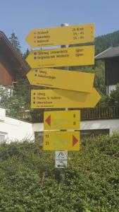 Ein Zertifikat, Auszeichnung, Logo oder anderes Dokument, das in der Unterkunft Deluxe Panorama Apartment-Maibrunn-Alm ausgestellt ist