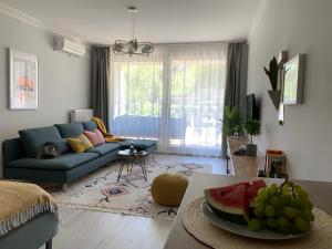 Posezení v ubytování A chic lakeside dig - Alexandra Apartment Fonyod