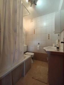 Koupelna v ubytování Guesthouse Marija