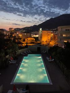 Nespecifikovaný výhled na hory nebo výhled na hory při pohledu z apartmánu