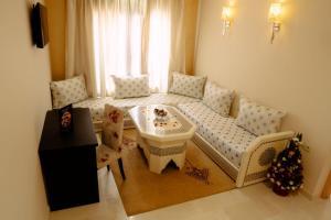 Posezení v ubytování Hotel La Luna