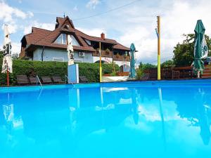 Bazén v ubytování Janika Pension nebo v jeho okolí