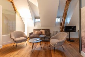 Posezení v ubytování Romantik Seehotel Sonne
