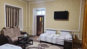 Katil atau katil-katil dalam bilik di Marhabo Guesthouse