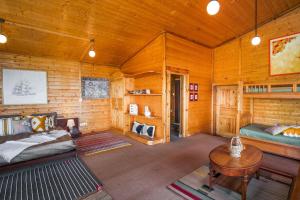 Avalon Cottages, Kanatal by Leisure Hotels客房内的一张或多张床位