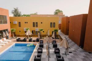 Peldbaseins naktsmītnē Marrakech - Premium Suite vai tās tuvumā