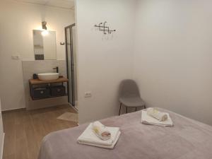 Postel nebo postele na pokoji v ubytování Apartman Vranac