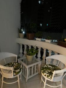 Gallery image of Apartamento de 3 quartos amplos na praia Pitangueiras, Guaruja in Guarujá