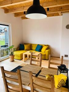 Posezení v ubytování Apartamenty Łebska Ostoja