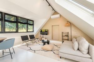 Χώρος καθιστικού στο Berger Lodge +6 φωτογραφίες